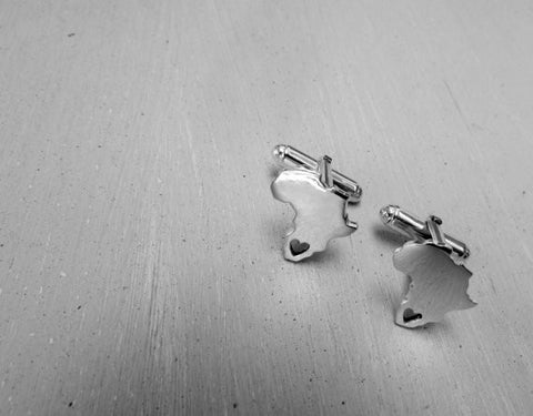 Africa cufflinks