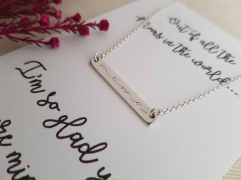 mama Bar necklace