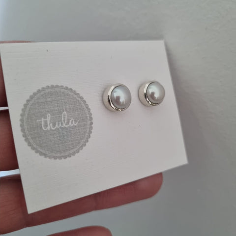 fresh water pearl earrings