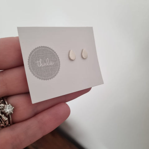 teardrop studs