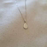 Tear drop necklace