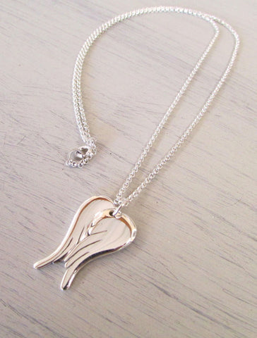 Angel wings necklace