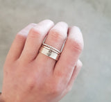 Stacking ring set - 3 rings.